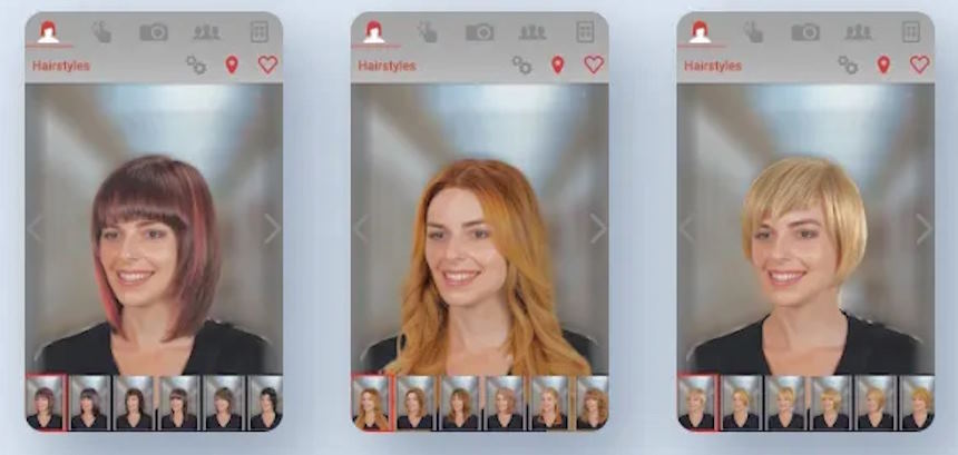 virtual hairstyling technology